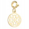 Zawieszka charms kółko ażurowe 333.