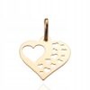 Zawieszka złota małe serca 585