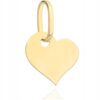 Zawieszka serduszko złote 333