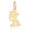 Zawieszka żyrafa złoto 333